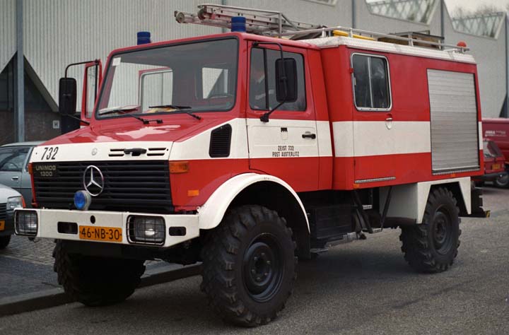 Brandweer Austerlitz Mercedes Benz Unimog 