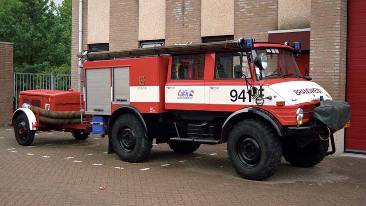 Brandweer Rijswijk Mercedes Benz Unimog