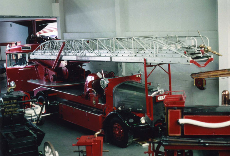 Museum of Transport Turntable ladder