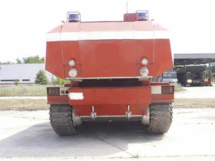 SPOT-55 Fire Fighting Vehicle Slovakia back