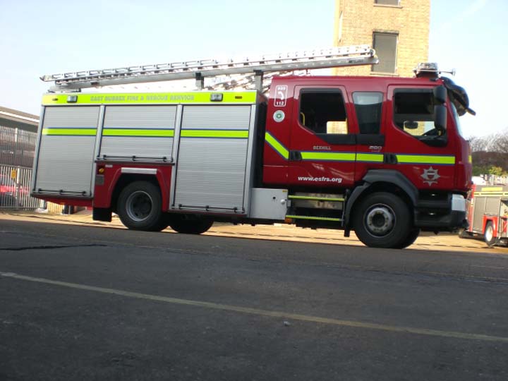 East sussex new Volvo FLL-15 Bexhill Fire station