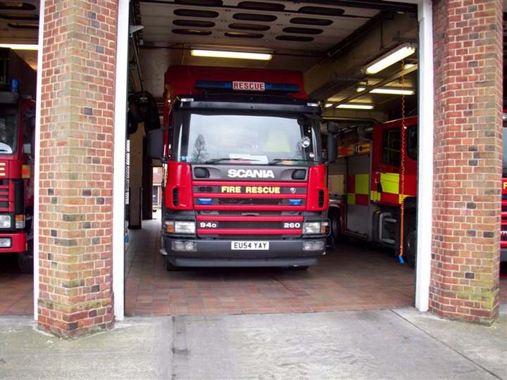 Rescue tender Essex County Fire and Rescue Service