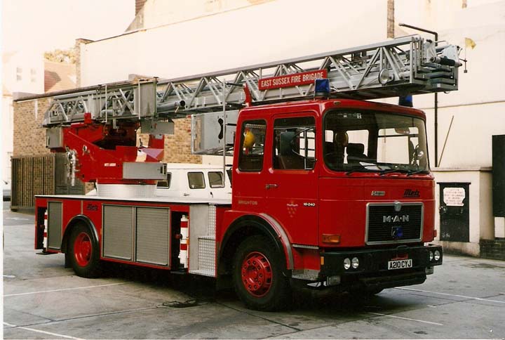 East Sussex MAN Turntable Ladder