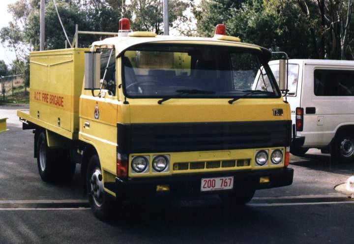 Australia A.C.T. Fire brigade  Workshop Mazda