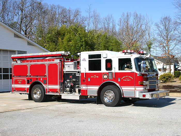 Douglas County FD E-7 Pierce Dash