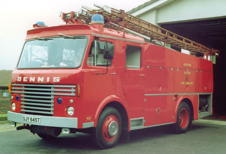 Dennis D series Seaton Devon Fire brigade