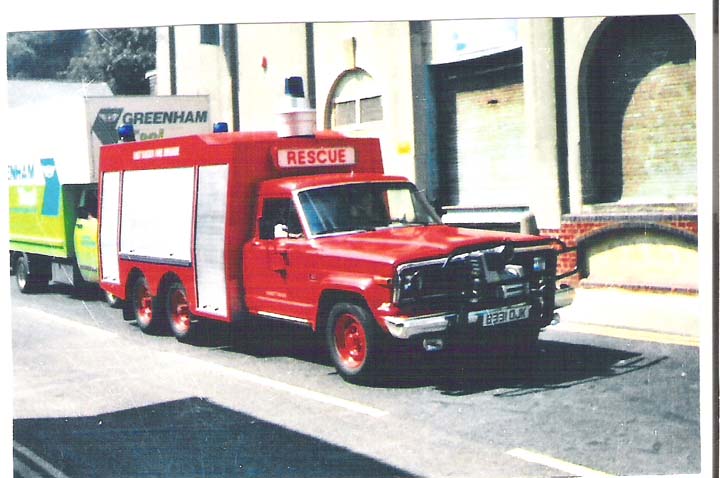 East Sussex Fire Brigade Jeep J20 Rescue Tender