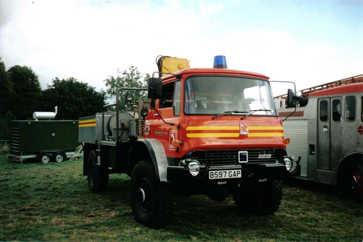 East sussex Bedford Forest Fire Tender