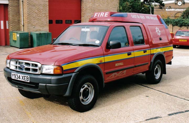 East Sussex FRS Ford Rope Rescue Unit