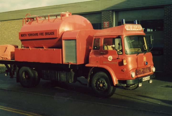 Bedford water carrier North Yorkshire Fire brigade
