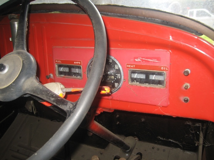 1940 Dodge Light Pump Motor No. 17 driver seat