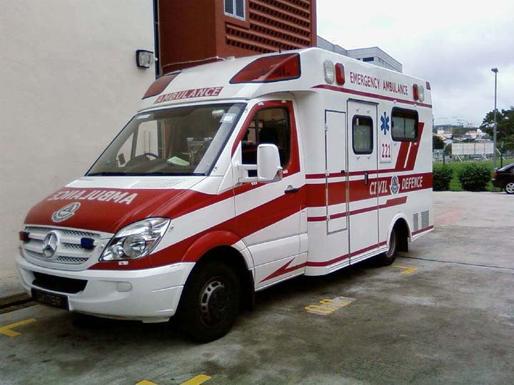 Singapore Civil Defence Force Ambulance