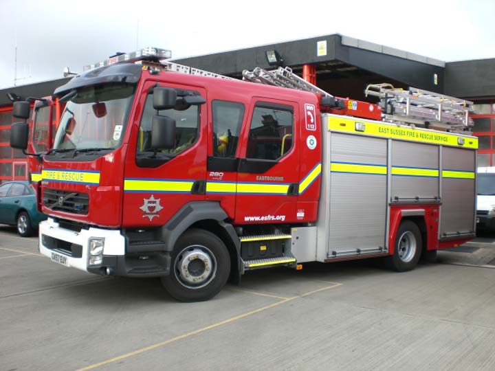 East Sussex new Volvo FLL-15 at Eastbourne