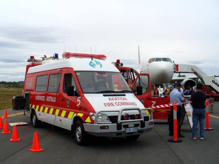 ASA ARFF, Command unit Canberra Airport