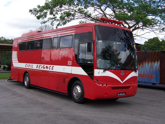 Singapore Personnel Decontamination Vehicle