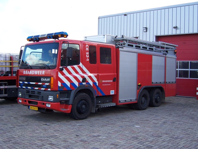 Netherlands DAF 85 heavy rescue pumper