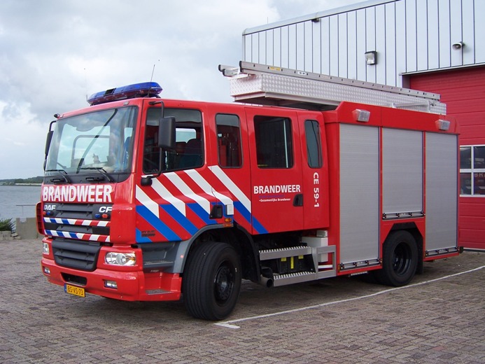 Netherlands DAF CF 75 Unified Fire department