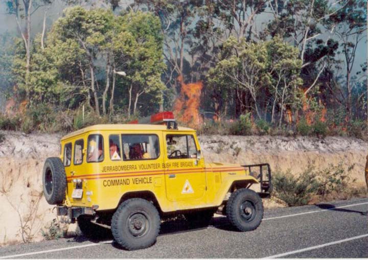 Old Command ACT Jerrabomberra Bushfire 