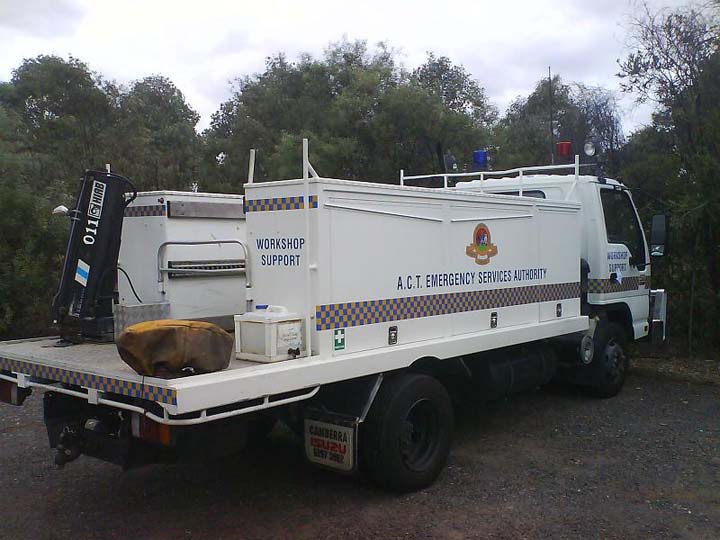 Current ACT Workshops support truck
