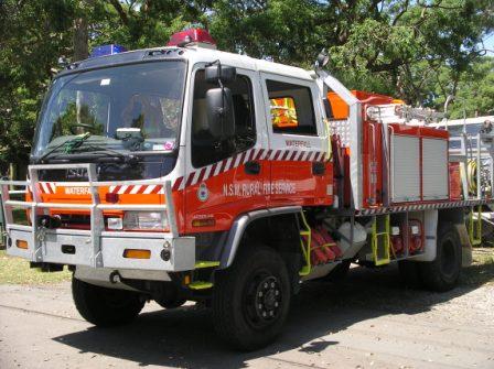 Isuzu Bush fire truck