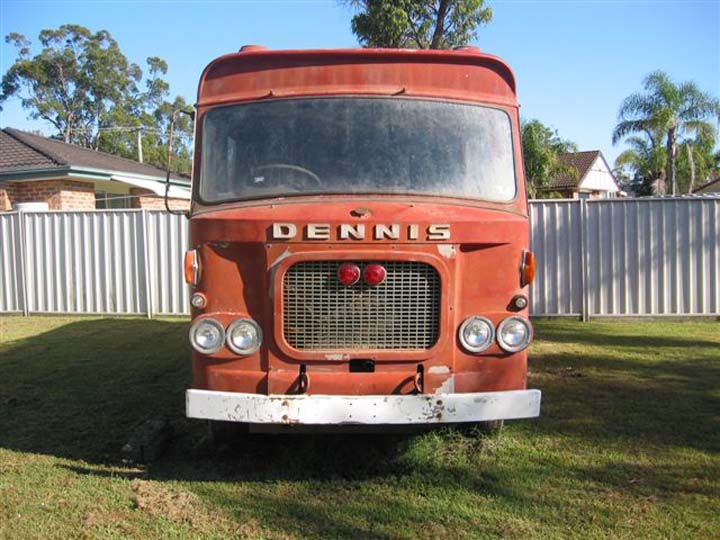 Dennis F44 No 405 Fire Engine Australia front