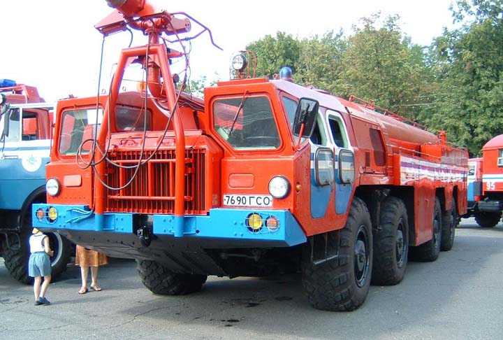  MAZ 7310 Airfield Crash Tender Gomel Belarus