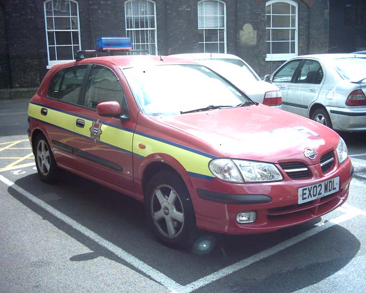 London fire brigade Nissan 