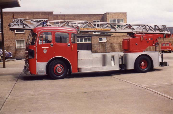 Darlington Leyland Firemaster Turntable ladder
