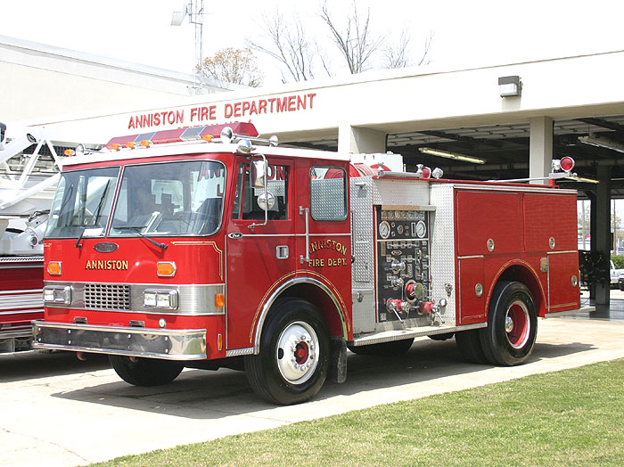 Anniston, AL Pierce pumper