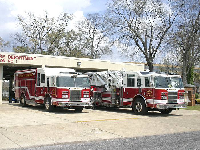 Fire Engines Photos Anniston, AL Company 1.