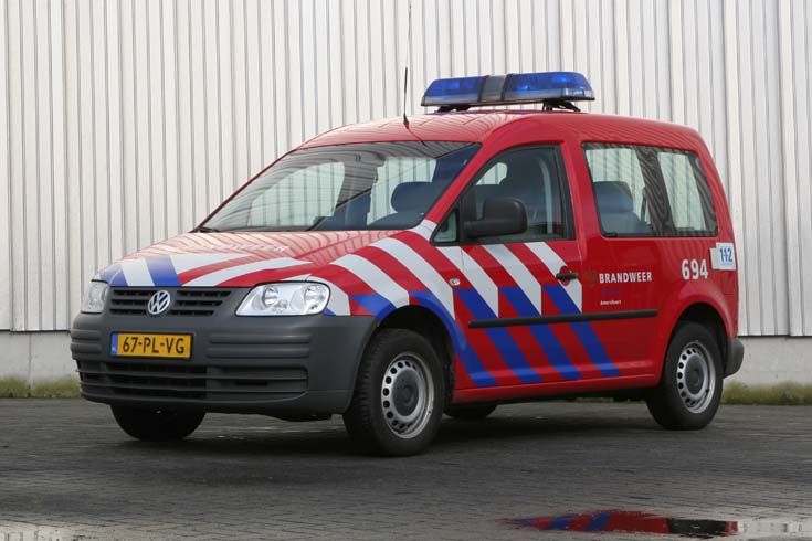 Brandweer Amersfoort Volkswagen Caddy 67-PL-VG