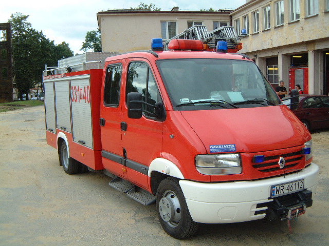 Renault rescue tender,Polish National Fire Service
