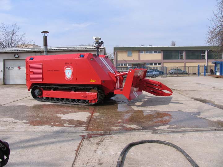 Jelka-10 special Firefighting unit