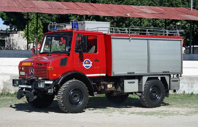 El Salvador Fire Service - Haz Mat unit