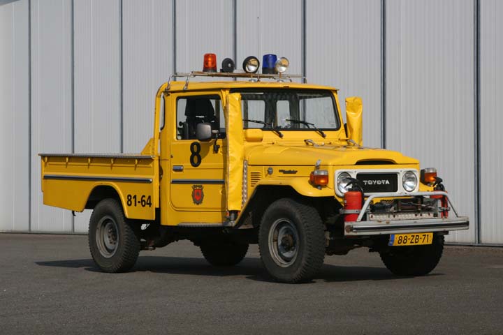 Groningen Airport Eelde Fire Service Toyota