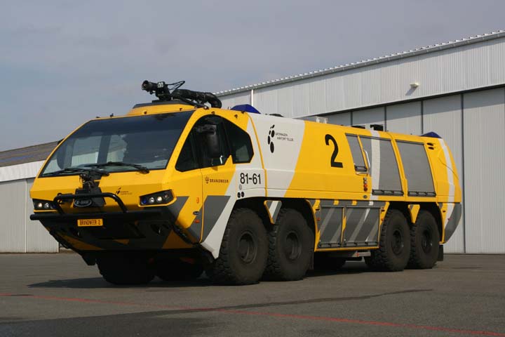 Groningen Airport Eelde Fire Service E-One CT 2
