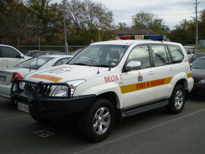 Toyota Prado, ACT Fire Brigade command unit