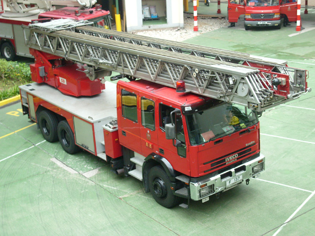 Photo of Hong Kong Iveco Magirus Turnable Ladder
