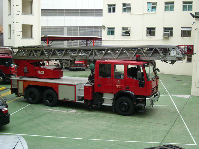 HK Iveco Magirus 150ft Turnable Ladder
