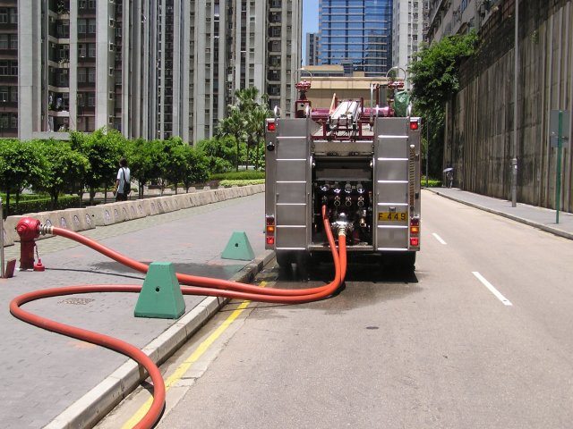 Dennis Major Pump at Work