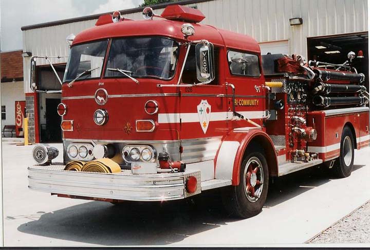 Tri-Community VFD Old Engine 1244