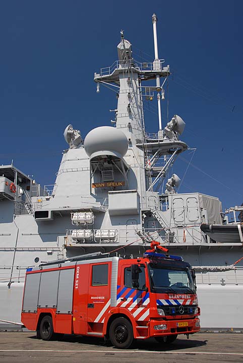 Royal Dutch Navy Mercedes Atego tender