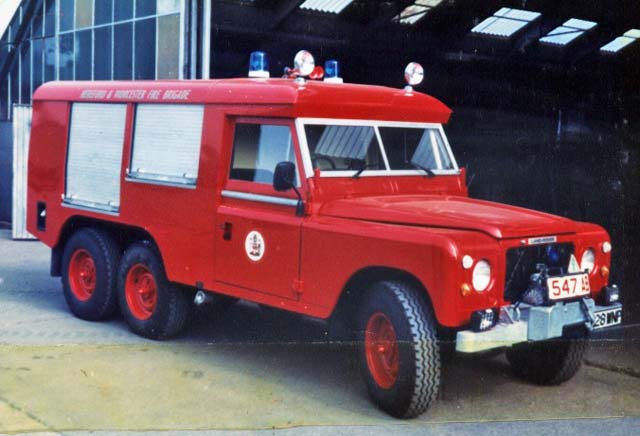 Hereford & Worcester Fire Brigade Land Rover