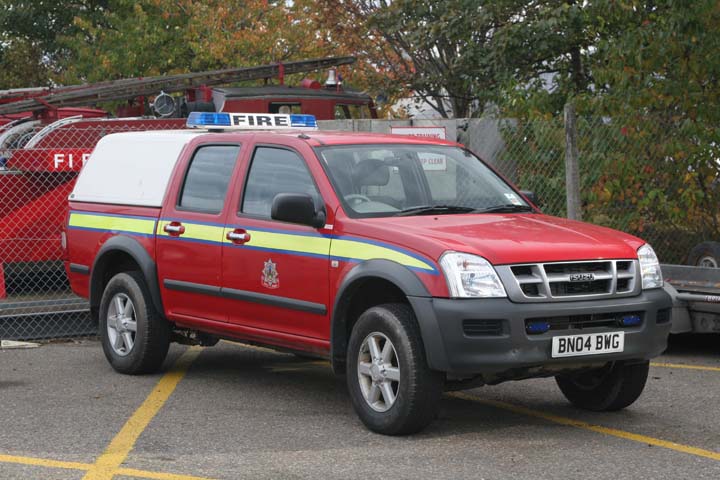 Highland and Islands Fire and Rescue Isuzu