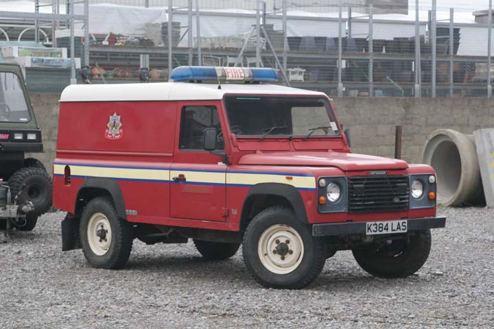 Highland and Islands Fire and Rescue Landrover