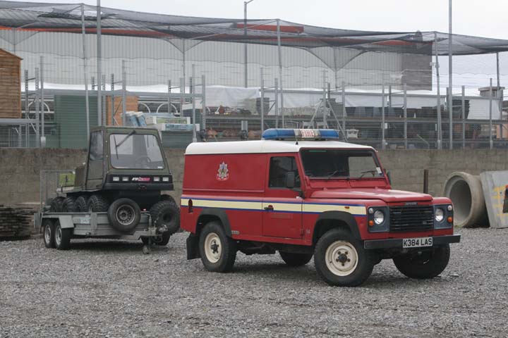 Highlands & Islands Fire & Rescue Landrover