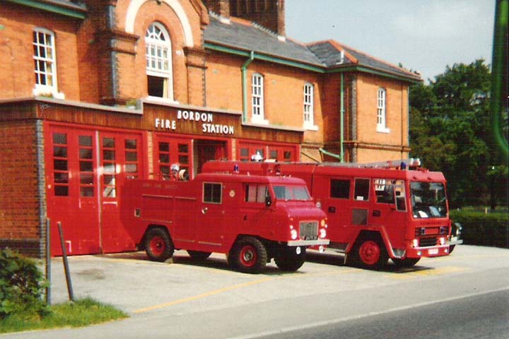 Landrover 101 and Carmichael Watertender Army 