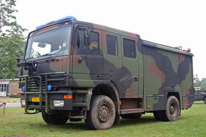 Royal Dutch Army Mercedes Actros Camouflage