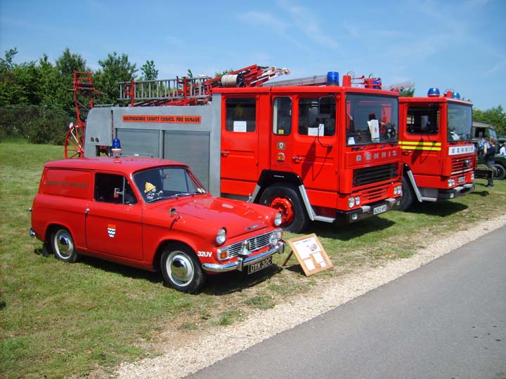 Lineup at Vehicle show Gaydon Warwickshire