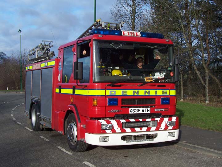Dennis Sabre Spennymoor Fire Station